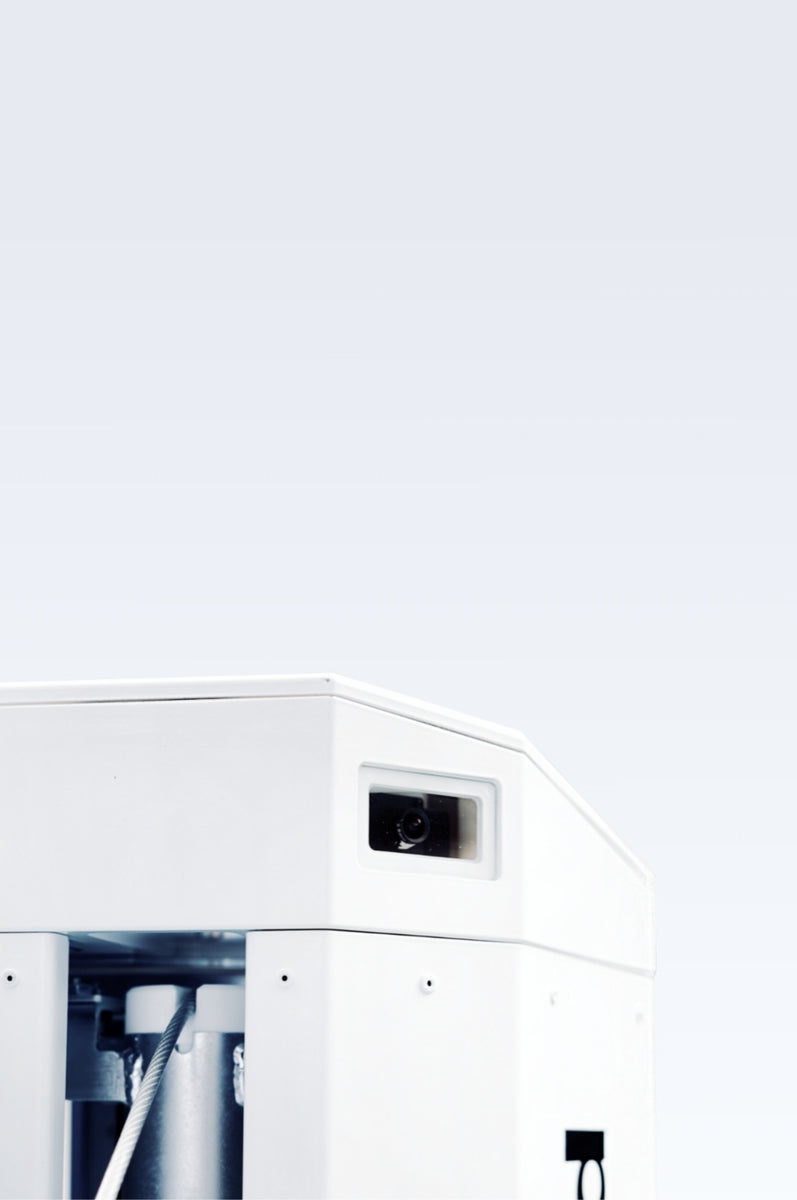 The Wingfield Box in front of a grey, neutral background.